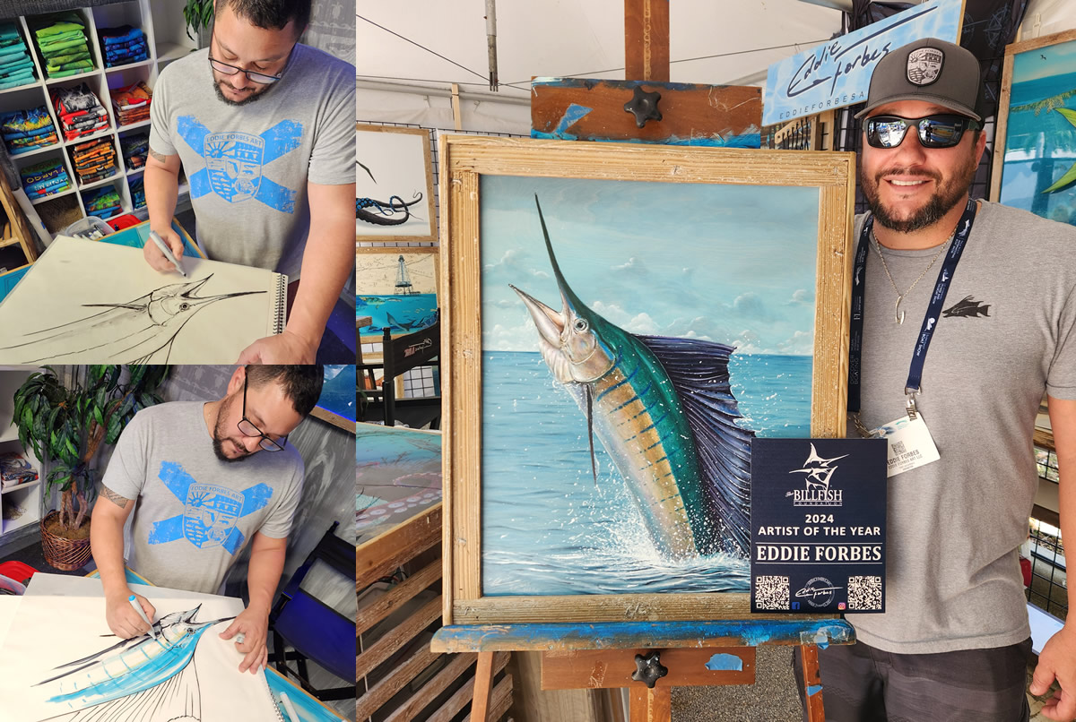 Eddie Forbes Billfish Artist Of The Year