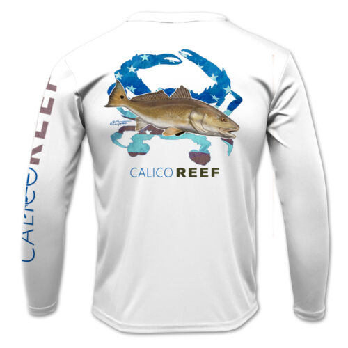 Americana Red Long Sleeve Performance Sun Shirt